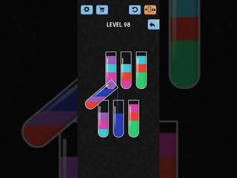 Video guide by Gaming ZAR Channel: Color Sort! Level 98 #colorsort