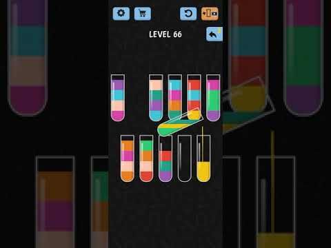 Video guide by Gaming ZAR Channel: Color Sort! Level 66 #colorsort