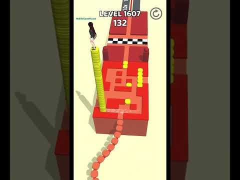 Video guide by HT Mobile Game House ?: Stacky Dash Level 1607 #stackydash