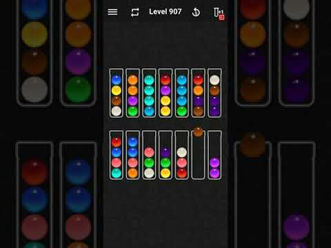 Video guide by justforfun: Ball Sort Color Water Puzzle Level 907 #ballsortcolor