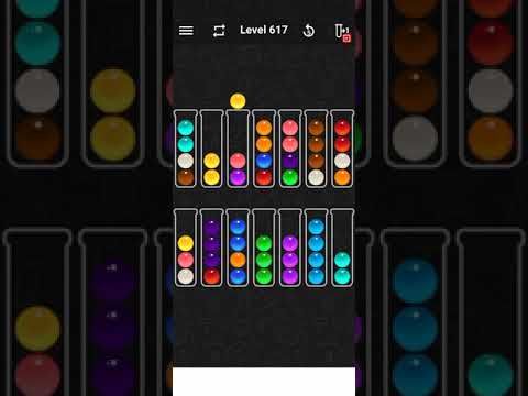 Video guide by Game Help: Ball Sort Color Water Puzzle Level 617 #ballsortcolor