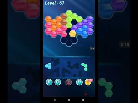 Video guide by ETPC EPIC TIME PASS CHANNEL: Block! Hexa Puzzle Level 61 #blockhexapuzzle
