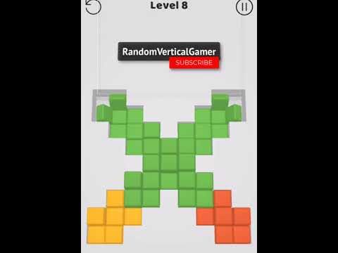 Video guide by RandomVerticalGamer: Clash of Blocks! Level 8 #clashofblocks