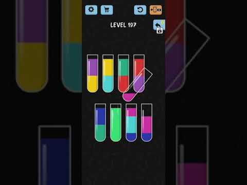 Video guide by Mobile Games: Water Color Sort Level 197 #watercolorsort