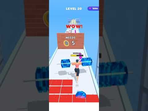 Video guide by SK07 Gaming: Weight Runner 3D Level 20 #weightrunner3d