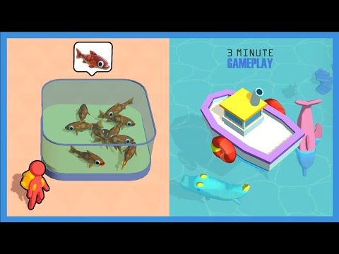 Video guide by 3 Minute Gameplay: Aquarium Land Level 6-10 #aquariumland