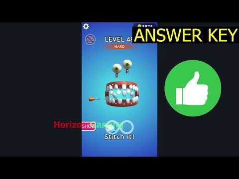 Video guide by Horizon Gaming: Sew 3D Level 48 #sew3d