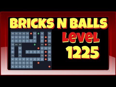 Video guide by Bricks N Balls: Bricks n Balls Level 1225 #bricksnballs