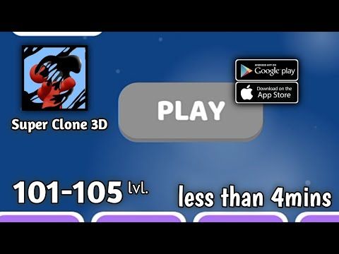 Video guide by NicdziGaming: Super Clone Level 101 #superclone