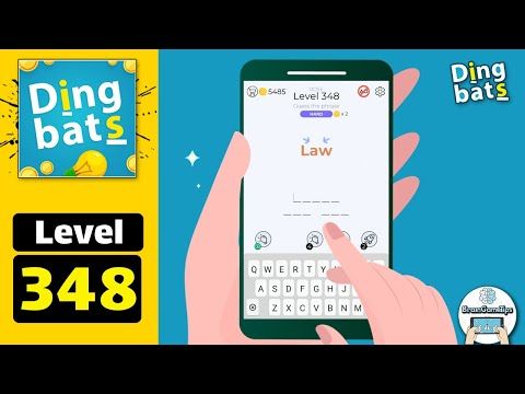Video guide by BrainGameTips: Dingbats! Level 348 #dingbats