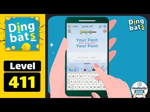 Video guide by BrainGameTips: Dingbats! Level 411 #dingbats