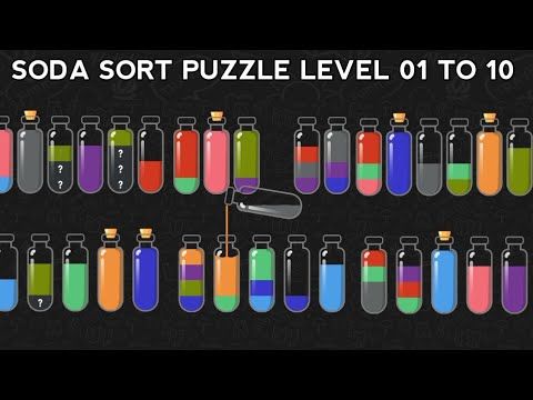 Video guide by Gaming World: Soda Sort Puzzle Level 1 #sodasortpuzzle