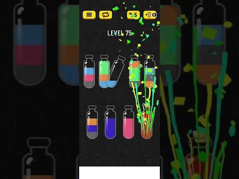 Video guide by Crazy Gamer: Soda Sort Puzzle Level 75 #sodasortpuzzle