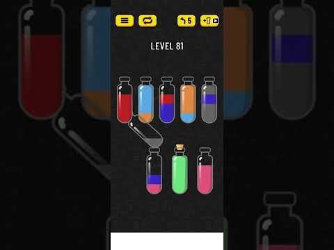 Video guide by Crazy Gamer: Soda Sort Puzzle Level 81 #sodasortpuzzle
