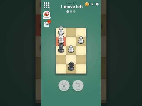 Video guide by Game Smarter : Pocket Chess Level 27 #pocketchess