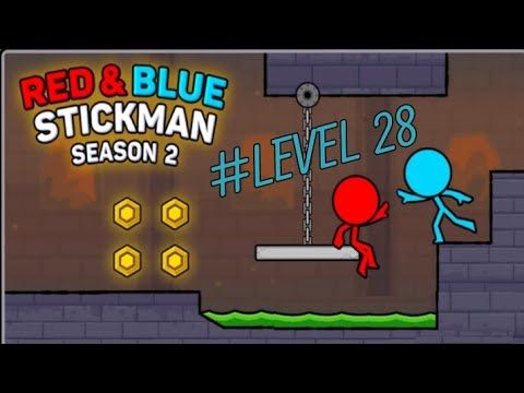 Video guide by _Cho's World_: Red and Blue Level 28 #redandblue