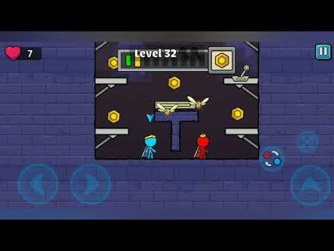 Video guide by _Cho's World_: Red and Blue Level 32 #redandblue