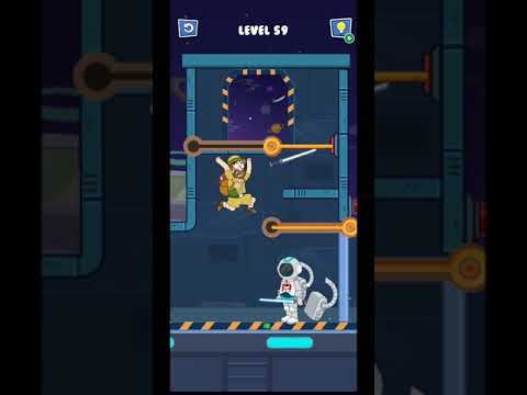 Video guide by Friends & Fun: Pull Him Out Level 59 #pullhimout