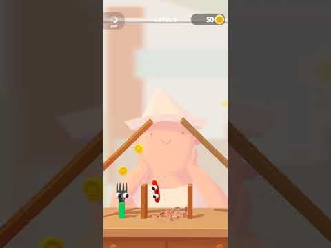 Video guide by factivator: Fork N Sausage Level 3 #forknsausage