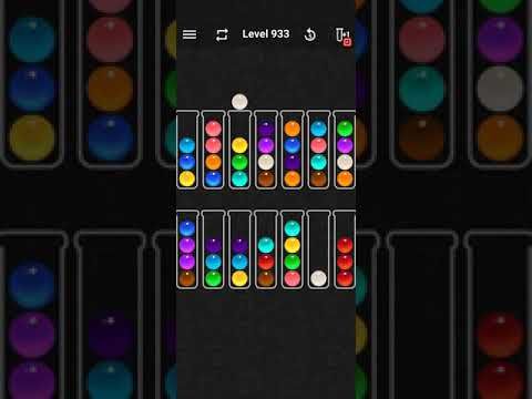 Video guide by justforfun: Ball Sort Color Water Puzzle Level 933 #ballsortcolor