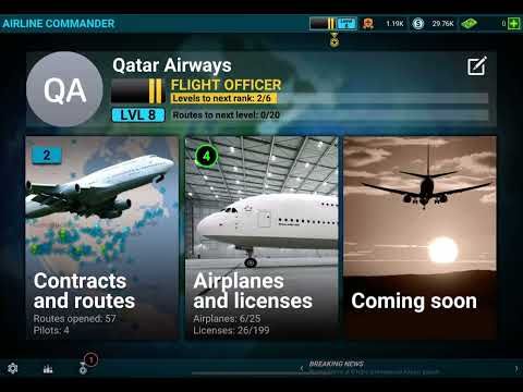 Video guide by Airline Commander Gamer: Airline Commander Level 8 #airlinecommander