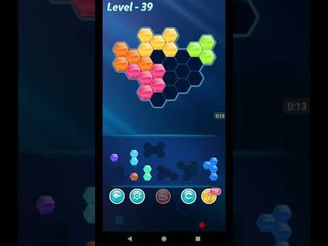 Video guide by ETPC EPIC TIME PASS CHANNEL: Block! Hexa Puzzle Level 39 #blockhexapuzzle