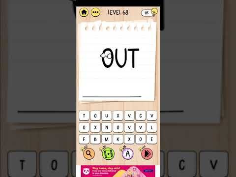 Video guide by Attiq gaming channel: Brain Test: Tricky Words Level 68 #braintesttricky