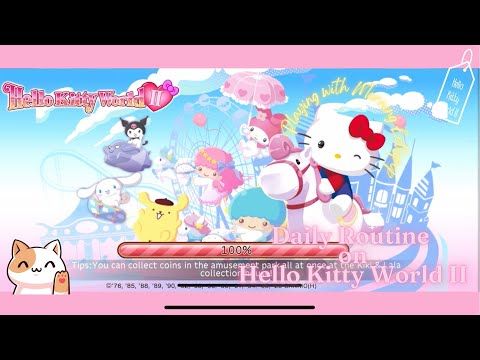 Video guide by Morning Lollipop: Hello Kitty World World 2 - Level 146 #hellokittyworld