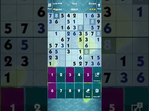 Video guide by Mr. Games: Sudoku Master Level 98 #sudokumaster