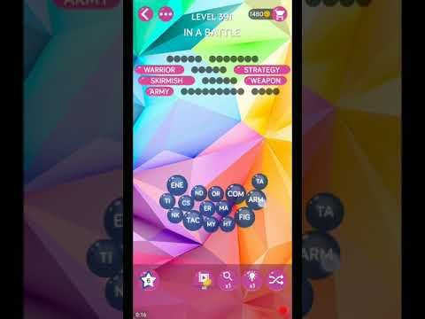 Video guide by ETPC EPIC TIME PASS CHANNEL: Word Pearls Level 391 #wordpearls