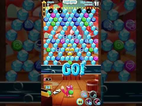 Video guide by IOS Fun Games: Bubble Mania Level 1222 #bubblemania