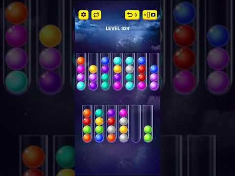 Video guide by Mobile games: Ball Sort Puzzle 2021 Level 334 #ballsortpuzzle