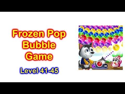 Video guide by bwcpublishing: Frozen Pop Level 41-45 #frozenpop