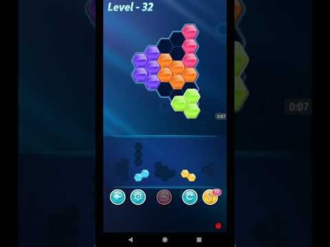 Video guide by ETPC EPIC TIME PASS CHANNEL: Block! Hexa Puzzle Level 32 #blockhexapuzzle