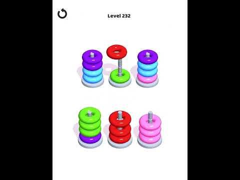Video guide by Master Of Creativity: Hoop Stack Level 232 #hoopstack