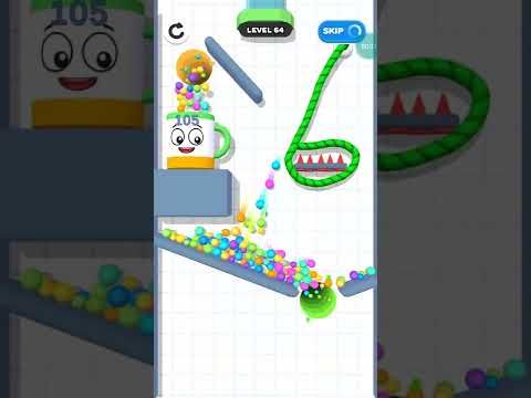 Video guide by Qadeer Gaming: Rope And Balls Level 64 #ropeandballs