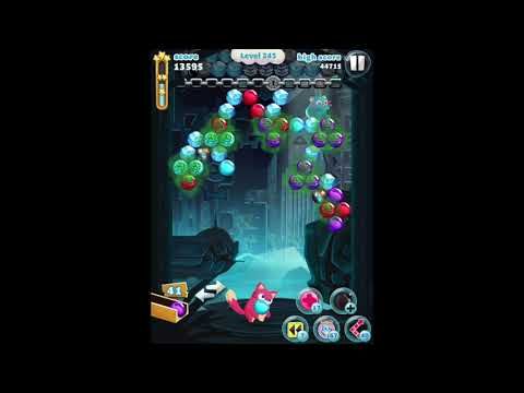 Video guide by meecandy games: Bubble Mania Level 245 #bubblemania