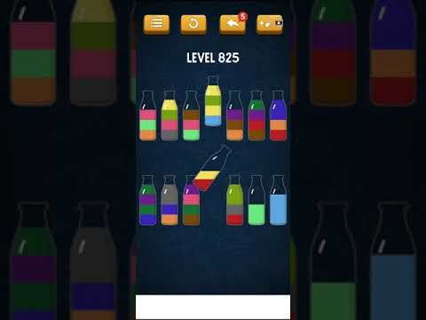 Video guide by Mobile games: Soda Sort Puzzle Level 825 #sodasortpuzzle