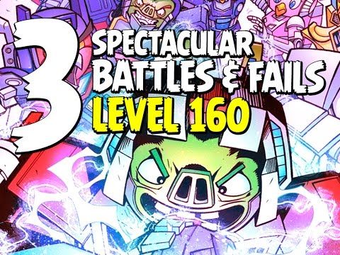 Video guide by AngryBirdsNest: Angry Birds Transformers Level 160 #angrybirdstransformers