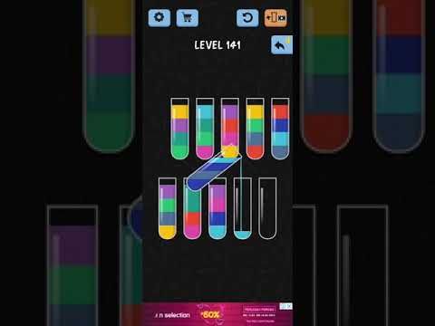 Video guide by ITA Gaming: Color Sort! Level 141 #colorsort