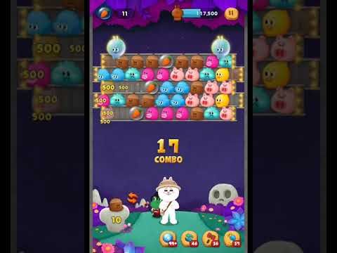 Video guide by 陳聖麟: LINE Bubble 2 Level 1854 #linebubble2