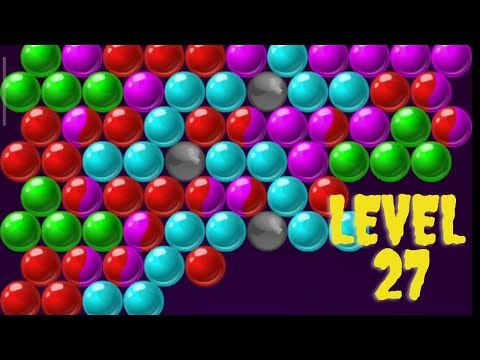 Video guide by Crazy Gamer: Bubble Shooter Level 24-27 #bubbleshooter