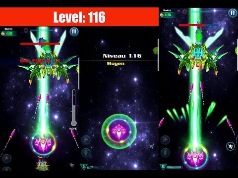 Video guide by Galaxy Attack: Alien Shooter: Shoot Up!!! Level 116 #shootup