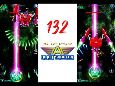 Video guide by Galaxy Attack: Alien Shooter: Shoot Up!!! Level 132 #shootup