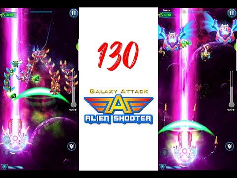 Video guide by Galaxy Attack: Alien Shooter: Shoot Up!!! Level 130 #shootup