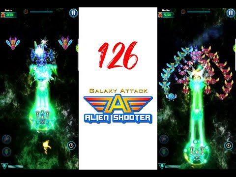 Video guide by Galaxy Attack: Alien Shooter: Shoot Up!!! Level 126 #shootup