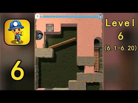 Video guide by New Games Daily: Mine Rescue! Part 6 - Level 6 #minerescue