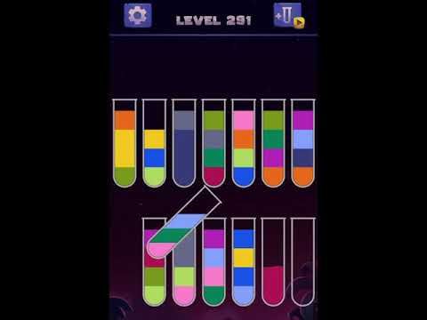 Video guide by D Lady Gamer: Color Puzzle Level 291 #colorpuzzle