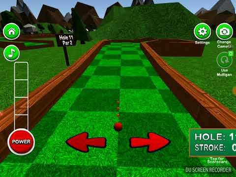 Video guide by kareem plays: Mini Golf 3D Part 3 #minigolf3d