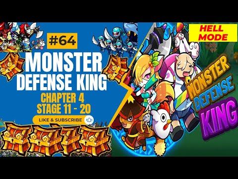 Video guide by musicx lagu: Monster Defense King Chapter 4 #monsterdefenseking
